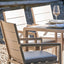 Amari Latte 6 Seater Outdoor Dining Set