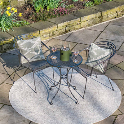 Elegance Grey Outdoor Bistro Set