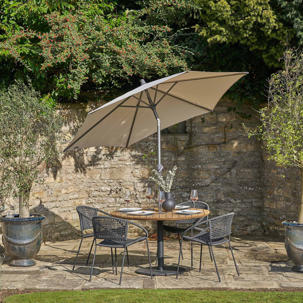 Delphi Black Outdoor Dining Set