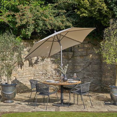 Delphi Black Outdoor Dining Set