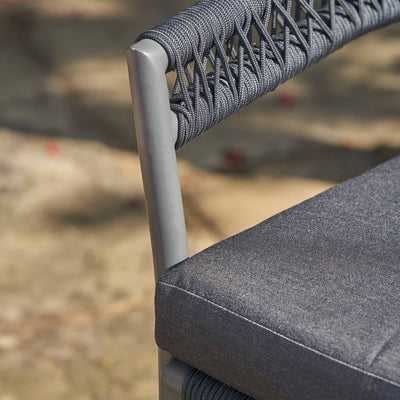 Kythira Black Outdoor Bistro Set