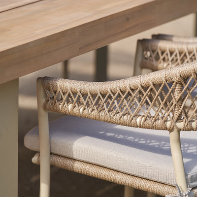 Kasai Outdoor 6 Seater Dining Set