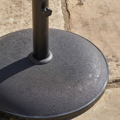 Platinum Piemonte Black Concrete 25KG Parasol Base