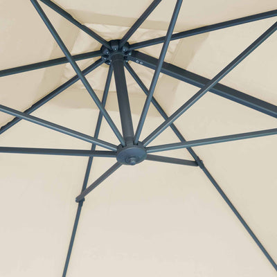 Platinum Voyager T2 Champagne 2.7m Square Parasol