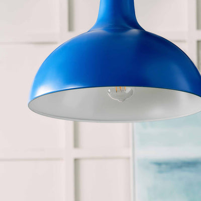 Designers Guild Tortona Cobalt Blue Ceiling Pendant