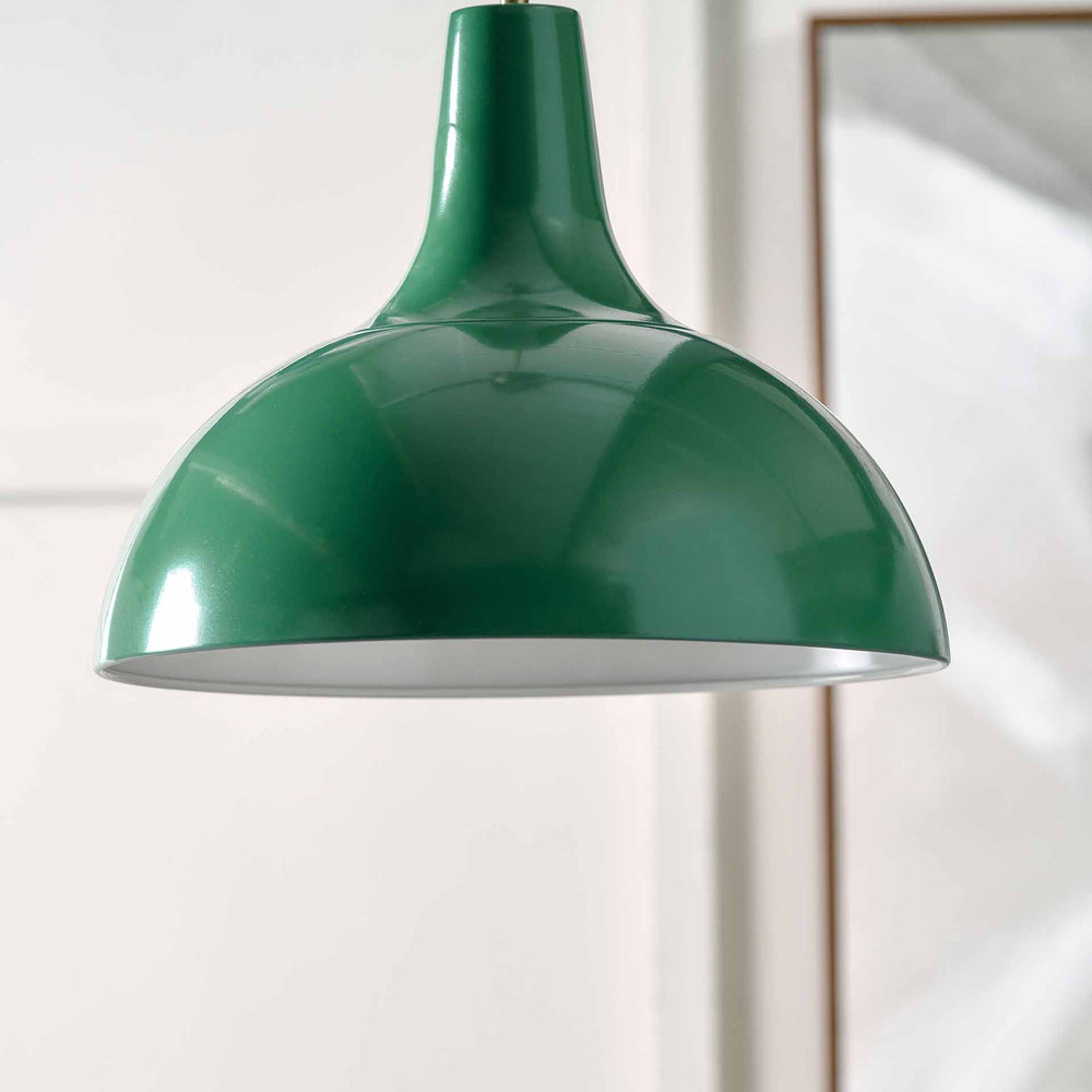 Designers Guild Tortona Emerald Green Ceiling Pendant