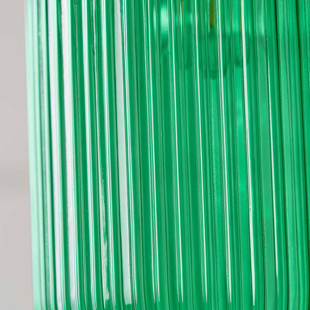 Designers Guild Varese Emerald Ribbed Glass Pendant