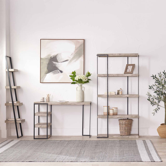 Newburgh Concrete Effect Office Furniture Set