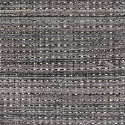 Indoor Outdoor Grey Double Stitch Design Rug Large