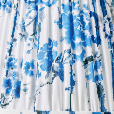 Designers Guild Kyoto Flower Cobalt Tapered Lampshade
