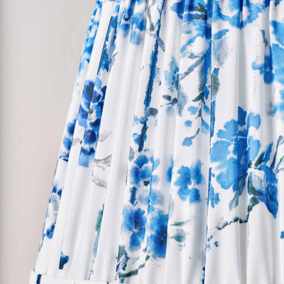 Designers Guild Kyoto Flower Cobalt Tapered Lampshade
