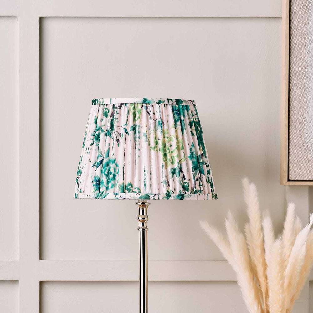 Designers Guild Kyoto Flower Emerald Tapered Lampshade