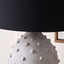 Kiara Light Grey Textured Dot Stoneware Table Lamp Base