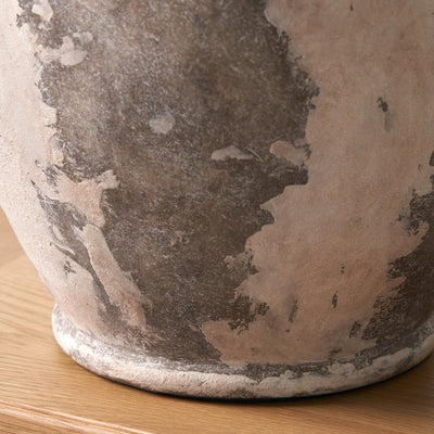 Lilia Tall Antique Finish Stoneware Table Lamp Base