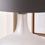 Isla Frosted White Glass Table Lamp