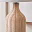 Naya Natural Rattan Bottle Table Lamp