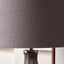 Naya Grey Wash Rattan Bottle Table Lamp