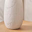Avery White Vintage Textured Ceramic Table Lamp