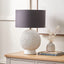 Urchin Cream Ceramic Spike Table Lamp Base