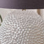 Urchin Cream Ceramic Spike Table Lamp Base