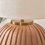 Erica Natural Textured Terracotta Ball Table Lamp