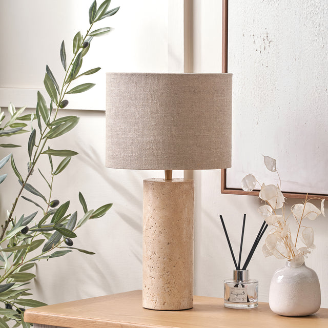Ava Limestone Table Lamp