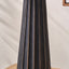 Dorian Black Wash Mango Wood Textured Cone Table Lamp