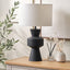 Kobe Black Mango Wood Contemporary Table Lamp Base