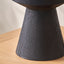Kobe Black Mango Wood Contemporary Table Lamp Base