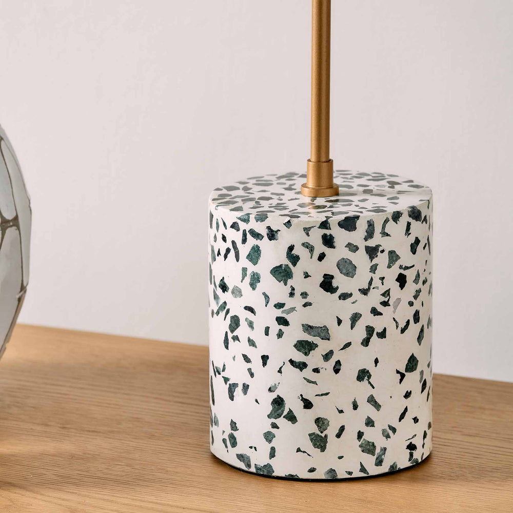 Designers Guild White Terrazzo Table Lamp