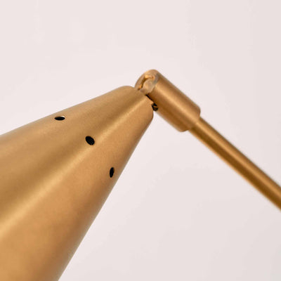 Designers Guild Terrazzo and Antique Brass Task Table Lamp