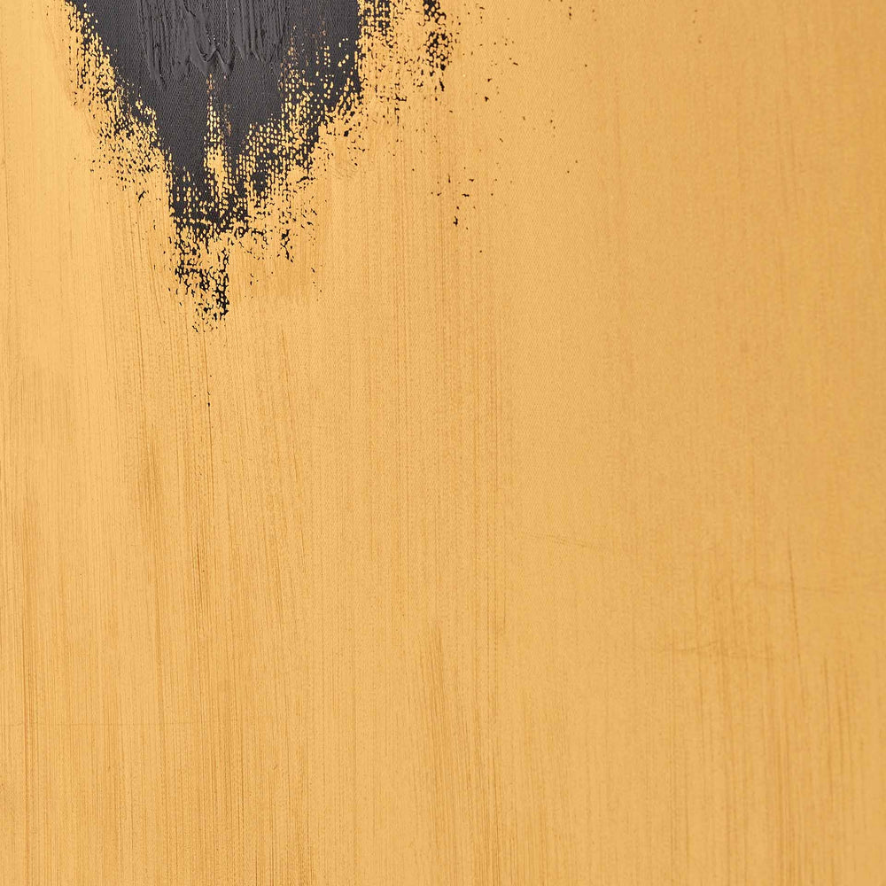 Harley Black and Gold Abstract Canvas