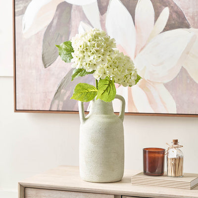 White Hydrangea Stem