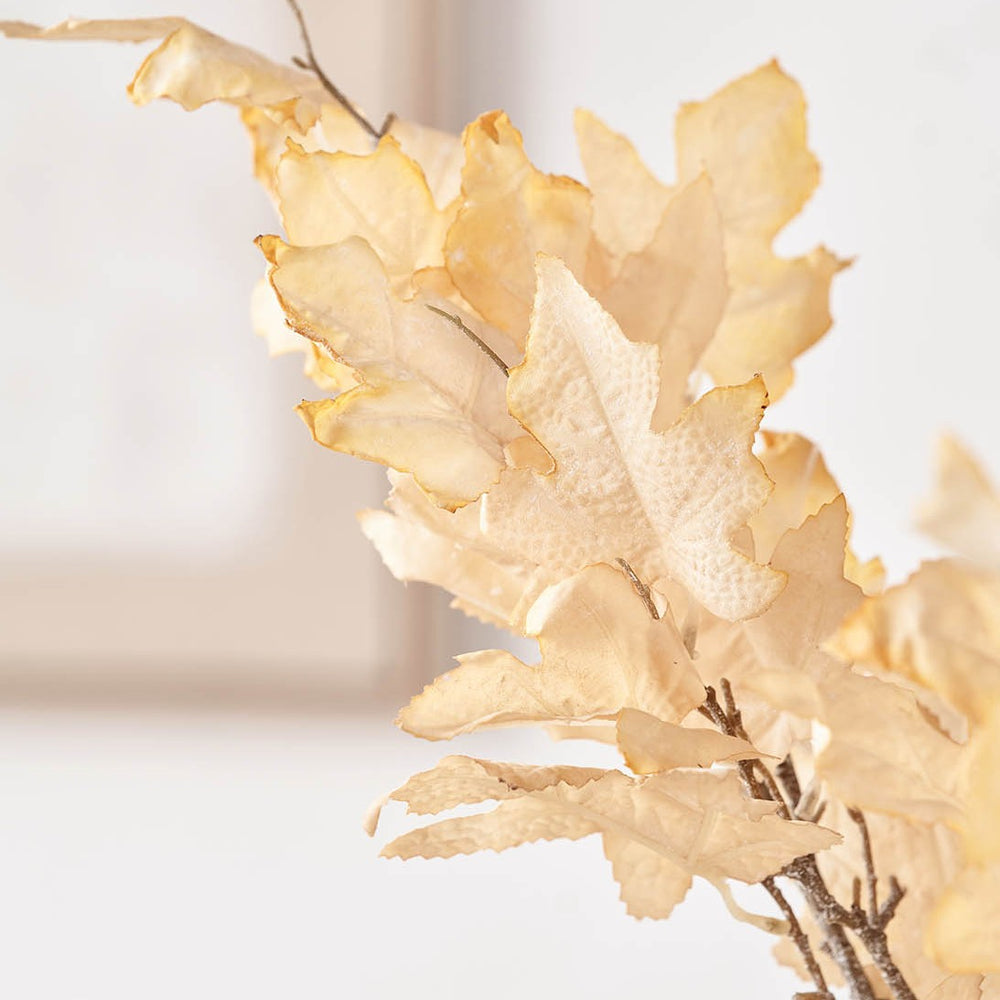 Natural Magnolia Faux Flower Bunch