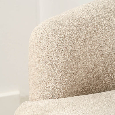 Amaya Taupe Teddy Tub Chair
