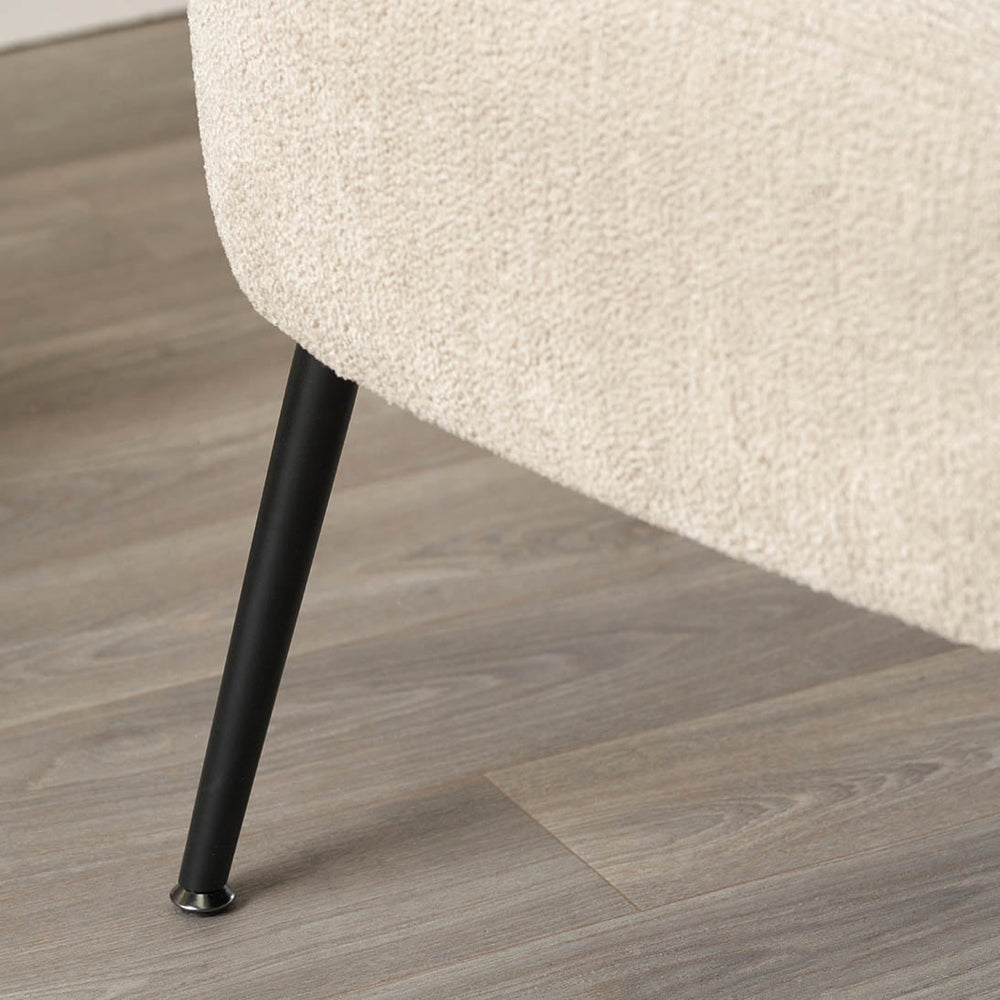 Amaya Taupe Teddy Tub Chair