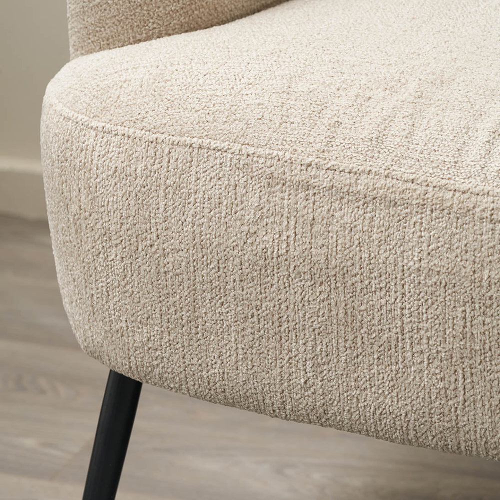 Amaya Taupe Teddy Sofa