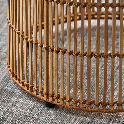 Miko Natural Rattan Stool