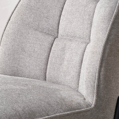 Arina Light Grey Chenille Dining Chair