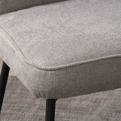 Arina Light Grey Chenille Dining Chair
