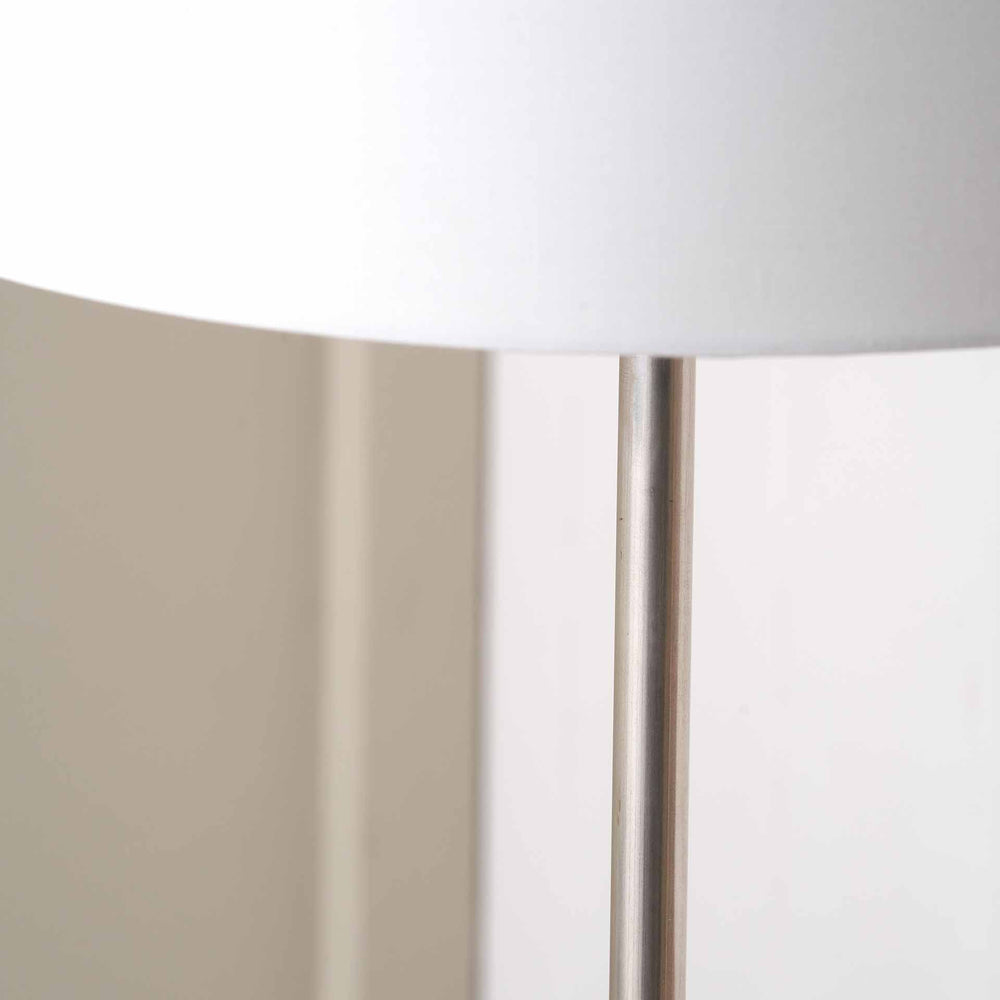 Keaton Silver Metal Stick Floor Lamp Base