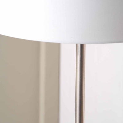 Keaton Silver Metal Stick Floor Lamp Base