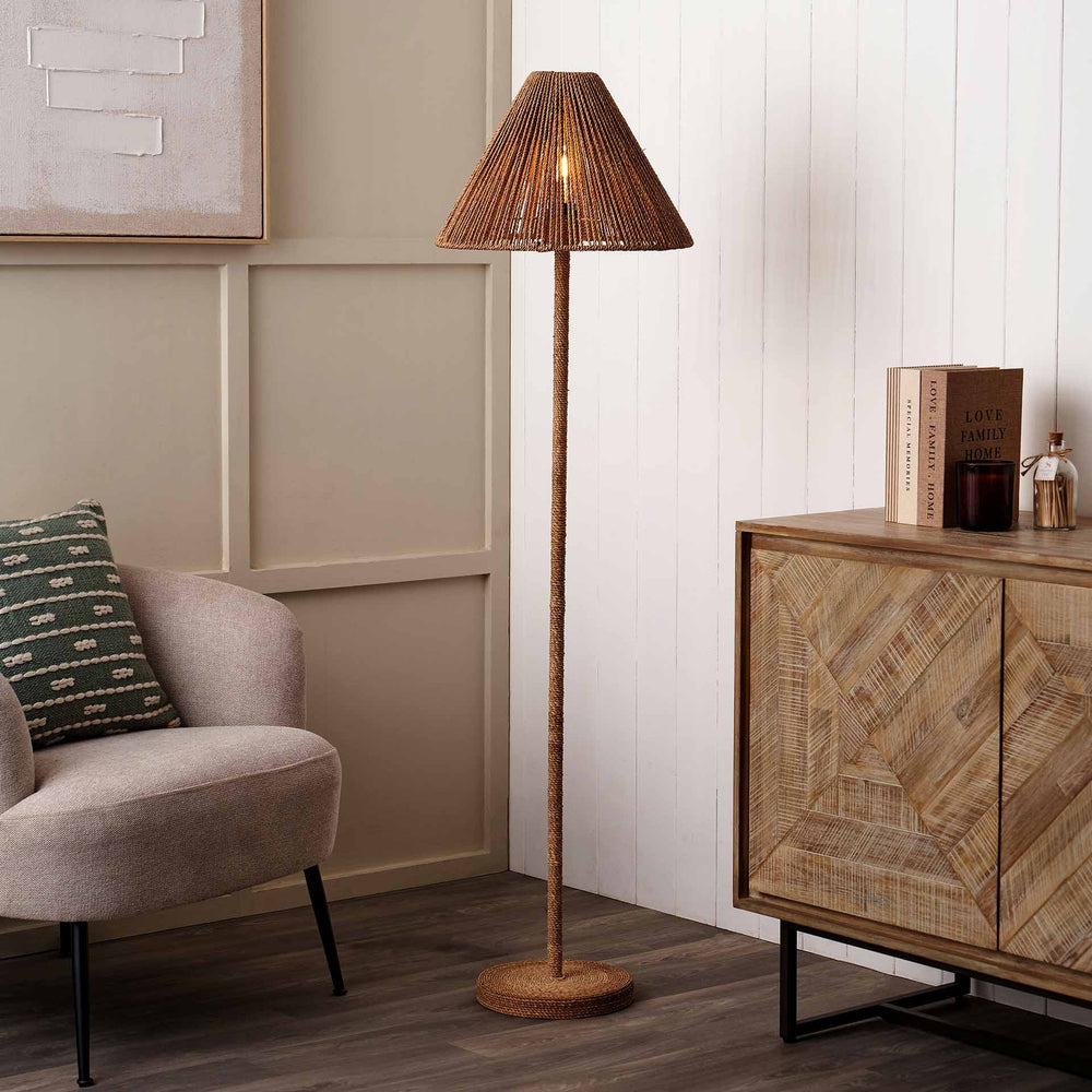 Soren Jute Rope Floor Lamp