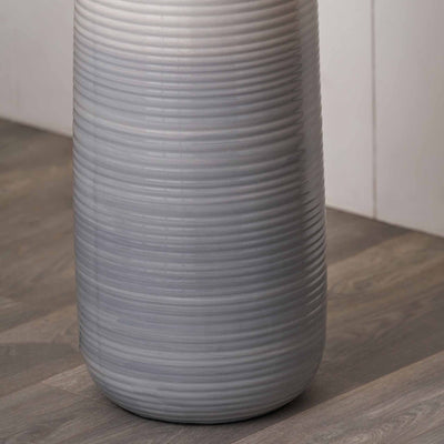 Turan Blue and Grey Ombre Floor Lamp