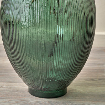 Diego Sea Green Tall Recycled Glass Vase