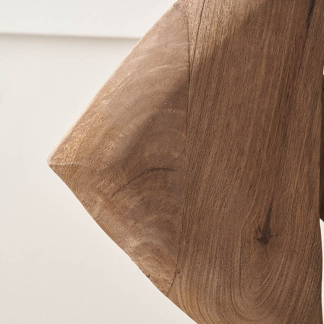 Aquaia Natural Handcarved Mango Wood Altum Angelfish Ornament