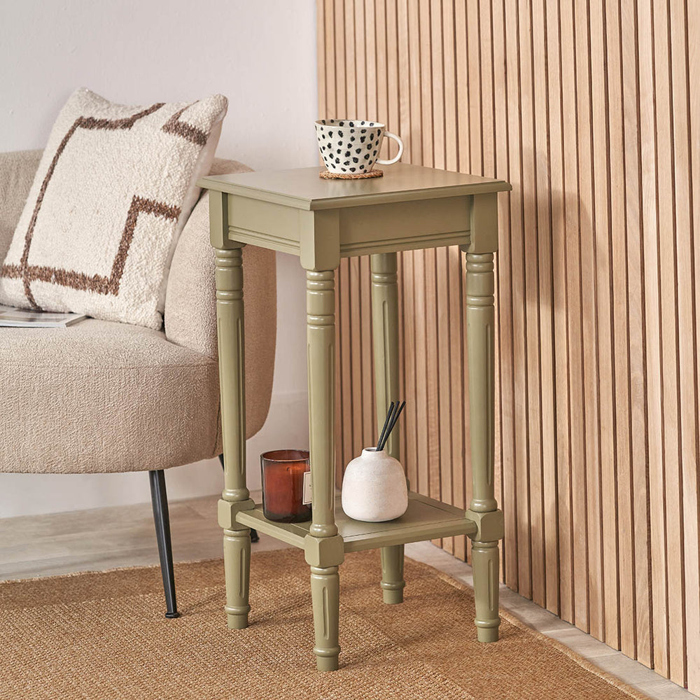 Cleveland Olive Wood Accent Table