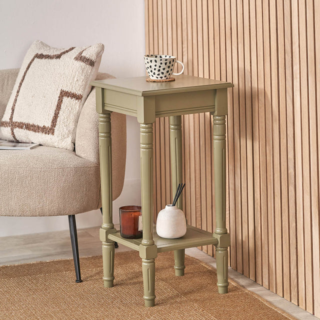 Cleveland Olive Wood Accent Table