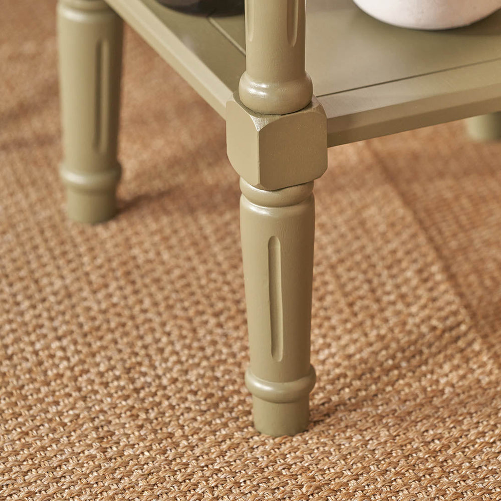 Cleveland Olive Wood Accent Table