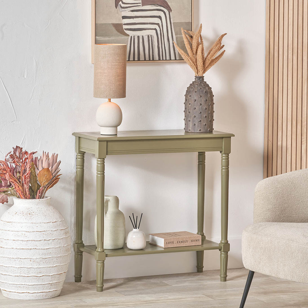 Cleveland Olive Wood Console Table